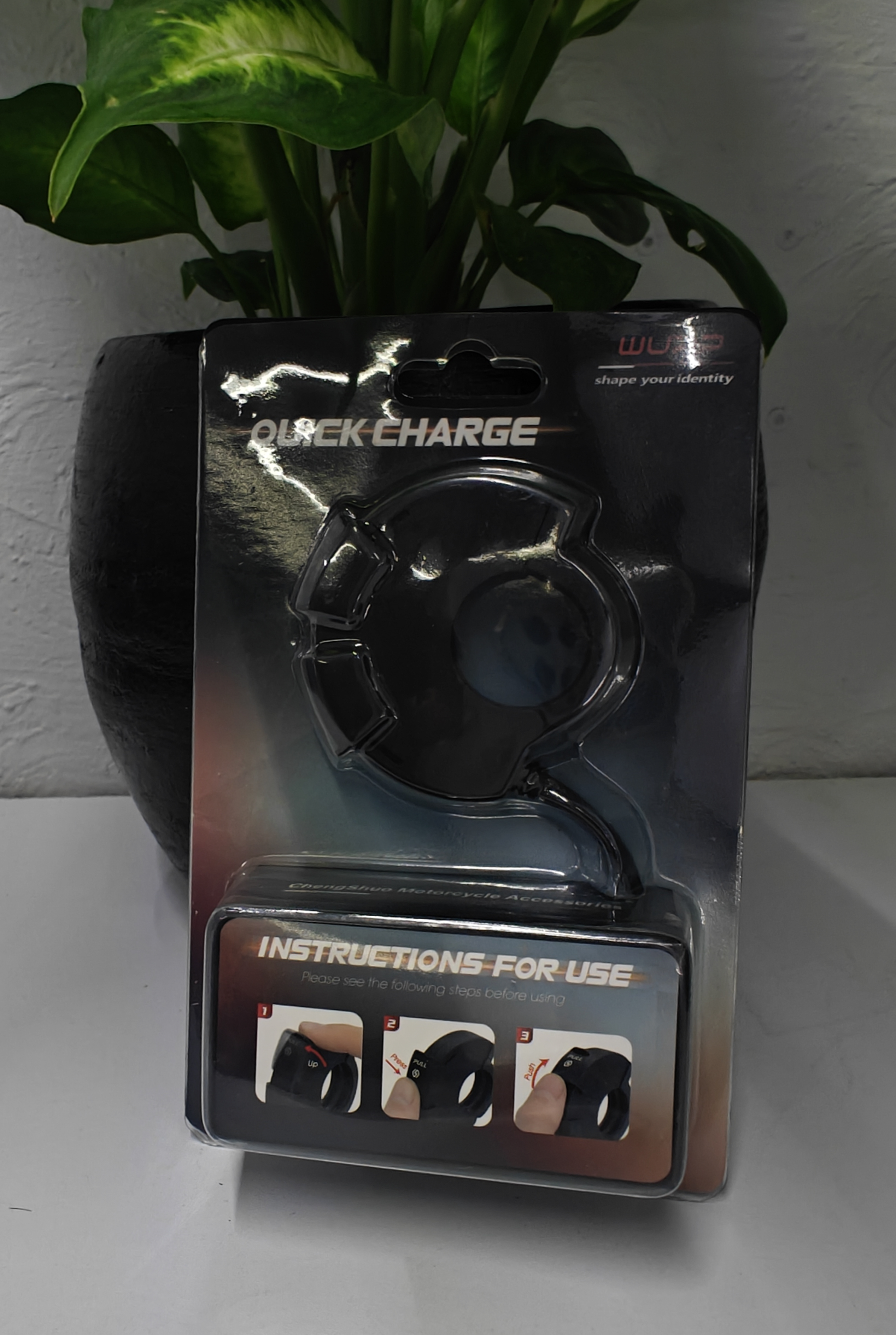 Cargador rápido para moto 